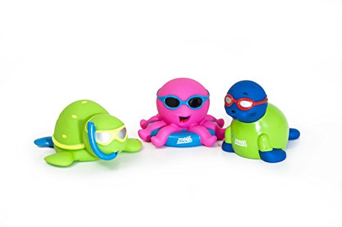 Zoggs Kid's Little Squirts Toys (Pack of 3) - Multi-Colour