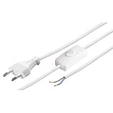  Cable alimentacion con Interruptor Tipo C 1.5 Metros Blanco, Cablepelado