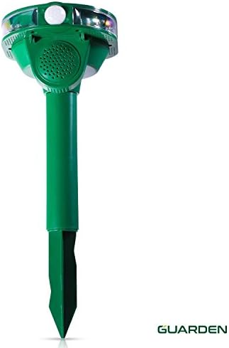 Garden Solar Cat Repellent Ultrasonic – Keep Cats Out Off your Lawn Without Deterrent Sprays and Repeller Pellets