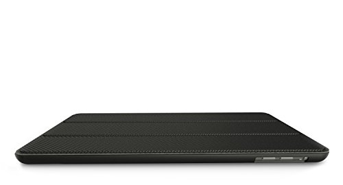 Khomo iPad Mini 1, 2, 3 Hülle Schwarzes Kohlefaser Gehäuse mit doppelten Schutz ultra dünn und leicht, Smart Cover – Carbon Fiber - 8