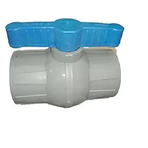 2 PCs Heavy PVC 4 Inch Ball Valve For Household, Agriculture and Industrial Purpose (4