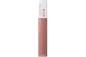 Maybelline New York SuperStay Matte trwała, matowa pomadka do ust w płynie, lekka konsystencja, delikatny zapach, 60 Poet, 5 ml