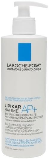 La Roche Posay Lipikar AP+M Balsamo Leggero Anti-Irritazioni, Per Pelle Secca a Tendenza Atopica, Azione Lenitiva Anti-Ricomparsa, Sollievo Immediato dal Prurito, Con Acqua Posae+ e Microresyl, 400 ml