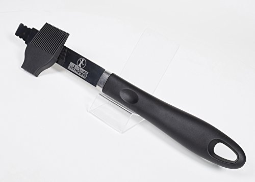 Premium Grillpinsel XXL / Extra Langer 39 cm Silikonpinsel / BBQ Pinsel Aus Edelstahl Zum Grillen, Kochen & Backen / Ess-Nische Backpinsel - 3
