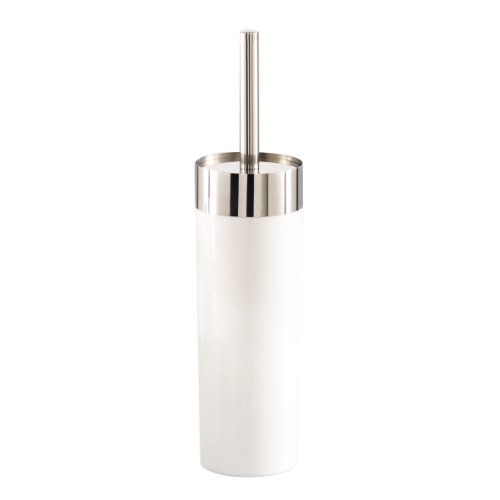Zeller 18389 WC-Bürste, PS/Edelstahl ø9 x 35 cm, weiß