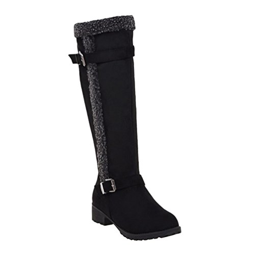 fur lined knee high boots uk