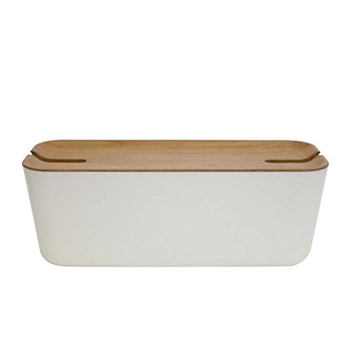 Bosign Hideaway Cable Caja, Weiss/wenge, X Large
