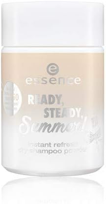 Essence Ready, Steady, Summer. Instant Refresh Dry Shampoo Powder No. 02 The Winner Side of Life 20g Dry Shampoo Fresh Hair in Minutes.
