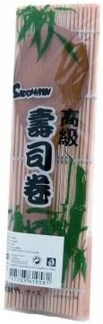 Heuschen Sushi Roll Mat with Bamboo Spoon 24 x 24 cm
