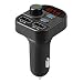Produktbild Jintime Bluetooth FM Transmitter, Car Wireless Radio Adapter Car Kit mit Dual USB Ports 5V Auto Ladegerät MP3 Player, Unterstützung TF Karte U Platte für iPhone/iPad/Samsung/Android