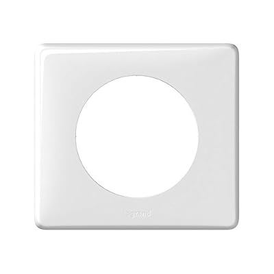 Legrand Plaque Céliane 1 poste Blanc