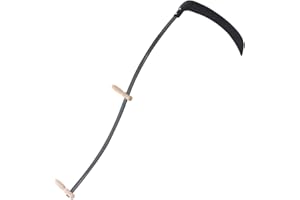 vidaXL Faux avec Pierre d’affûtage 145 cm, rogneuse, Coupe-Herbe, Faux de Tonte, débroussailleuse, Faux de Jardinage, Faux agricole, Faucille Faux