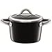 Produktbild Silit Kochtopf hoch Ø 18 cm ca. 2,7l Vitaliano Nero Schüttrand Made in Germany Glasdeckel Silargan Funktionskeramik induktionsgeeignet spülmaschinengeeignet
