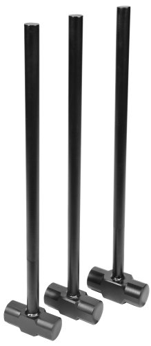 Pro Gym Hammer / War Hammer schwarz (Stück) Strength Hammer (High-Quality-Finish) - 2