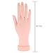 Anself Nail Art Painting Flectional Mannequin Model Fake Plastics Practice Hand