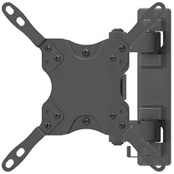 TooQ LP2142TNL-B - Soporte inclinable y giratorio de pared para monitor/TV/LED de 13" a 42", hasta 20kg de peso, distancia a la pared 60mm hasta 360mm, inclinación hasta -12º, giro hasta 180º formato VESA hasta 200x200, color negro