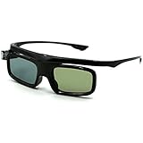 3D-Brille, 3D Aktive Shutterbrille Wiederaufladbare Brillen, Geeignet für 3D DLP-Link Projektor Acer BenQ Optoma Viewsonic Ph