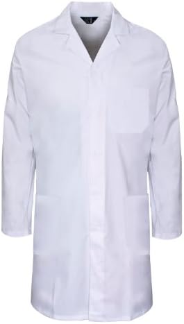 Poly Cotton Ladies Lab Coat (XS, Royal Blue)