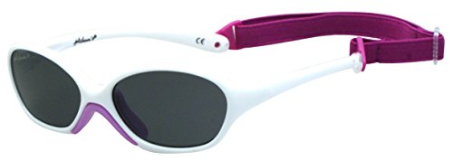 pitchouns spi02505 Sunglasses - Baby Girl blanco Blanc (Blanc/Violet) Size:Taille unique (Taille fabricant: Taille unique)