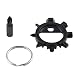 Produktbild 12 in 1 multifunktionaler Octopus-Schraubendreher-Fahrrad-Reparatur-Werkzeug (Schwarz) von heummyo