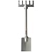 Produktbild E-FLOR Friedhofsgerät 5 zkg silber 3001420