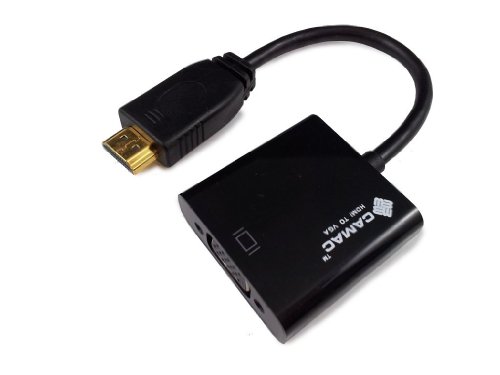 HDMI TO VGA Cable Adapter for PC Laptop Power-Free, Raspberry Pi, MHL support