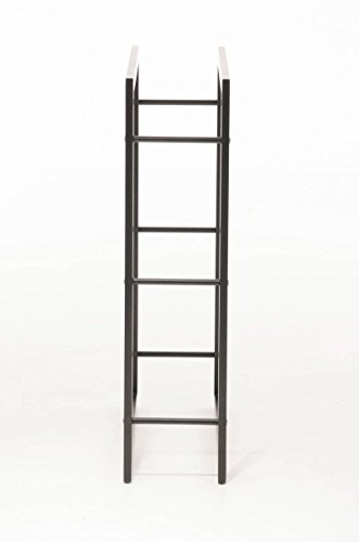 CLP Metall Kaminholzregal / Kaminholzständer KERI, Metall matt schwarz, bis zu 8 Größen wählbar 25 x 100 x 150 cm - 9