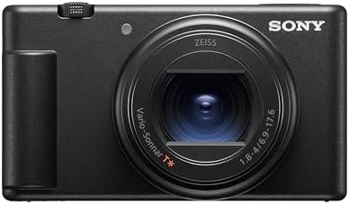 Sony ZV-1 II | Fotocamera da viaggio ibrida premium (sensore a strati da 1", grandangolo con zoom, foto da 20 MP e video 4K, trasferimento fluido sullo smartphone)
