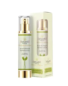 khadi Veda Acne Pimple Remover Face Day Care Cream - 50gm.