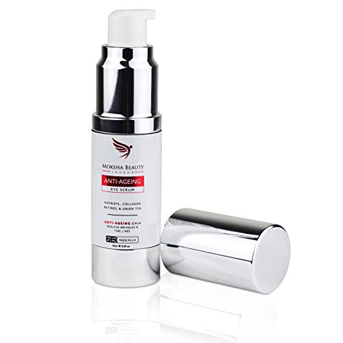 Crema Contorno Occhi - Siero Anti Rughe Anti Età Per Donna e Uomo Riduce Occhiaie Borse e Gonfiore Senza cerchio scuro Crema Viso Made in UK Collagene Matrixyl 3000 Trattamento Occhiaie Per Tutti