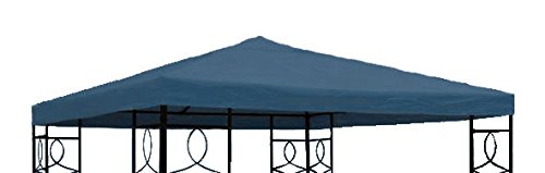Pavillon Ersatzdach 3x3 Meter - blau - wasserdicht - Pavillondach