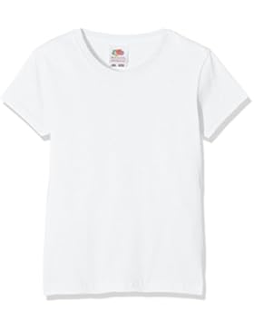 Fruit of the Loom Mädchen T-Shirt Valueweight T Girls