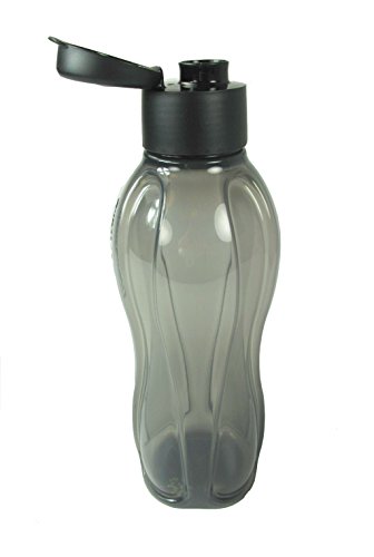 TUPPERWARE To Go Eco 1,0L schwarz C138 Trinkflasche EcoEasy Flasche Ökoflasche