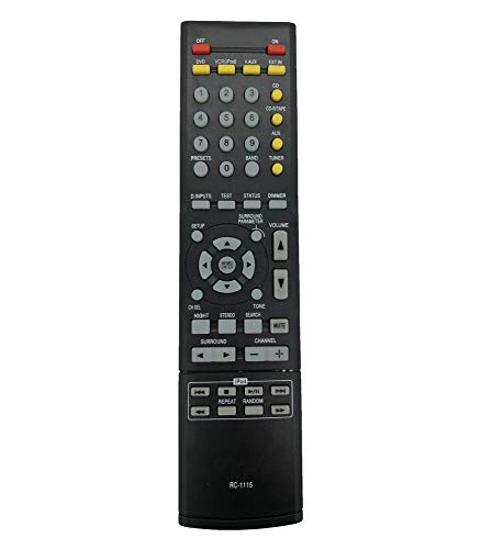 GOLDENRIVER RC-1115 - Mando a Distancia de Repuesto para Denon AVR-390 AVR-391 AV (Clase E0)