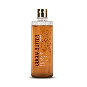 Cream Art Body Wash Infused With Cocoa Butter Extracts & Enriched With Natural Essential Oil & Vitamin B5 & B3, With Creamy Fragrance To Feel More Softness & Smoothness. (500 ML, Cocoa Butter Extracts)