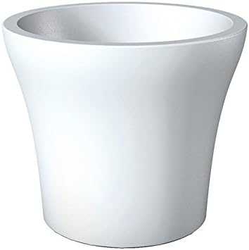Scheurich 55444 0 268/48 Planter - Pure White