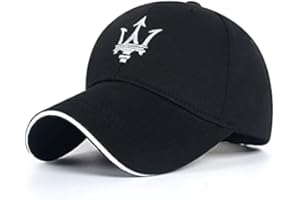 DSFG Männlich und weiblich einstellbares Auto-Logo Baseballmütze Reisemütze Rennmütze