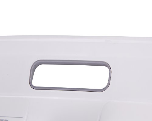 Wäschetruhe Wäschekorb Wäschepuff mit Belüftung Moda Denim 45 Liter mit 4 Griffen Wäschesammler - 5