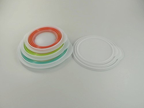 TUPPERWARE Mini-Max Teller Küchenhelfer 2 L mint+1,5 L limette+950 ml lachs (3) 10431 - 2