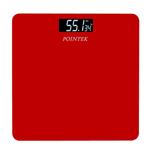 Pointek Electronic Digital LCD Personal Health Body Fitness Weighing Scale (Red) RS.999 (60.00% Off) - Amazon