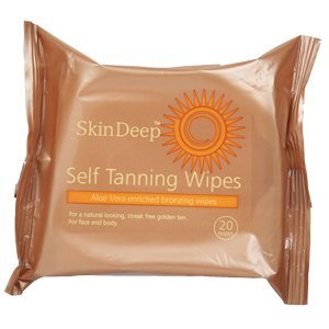 Skin Deep Self-Tanning Wipes (20 Wipes)