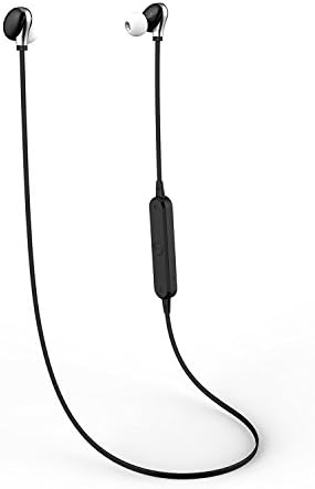 AOSANG Bluetooth Headphones Bluetooth 4.1 Noice Cancelling Stereo Earphones Wireless Sports Earbuds With Mic-Black