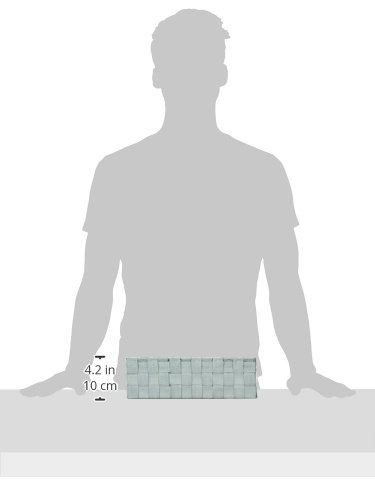 WENKO 21534100 Organizer Adria Grau – Badorganizer, 100 % Polypropylen, 32 x 10 x 32 cm, Grau - 4