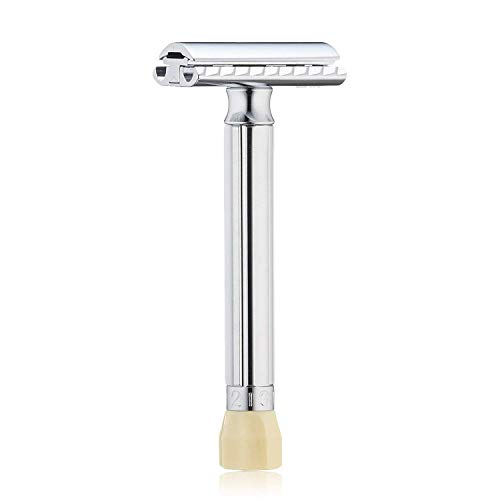 Merkur - Rasoir Réglable - Chrome Manche Long