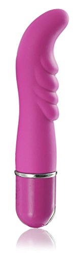 Deluxe-Vibrator-silky-soft-G-spot-vibrator-made-of-silicone-with-wavy-surface