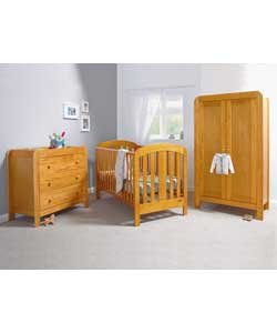 Mamas And Papas Vico 3 Piece Furniture Set - Vintage Pine.