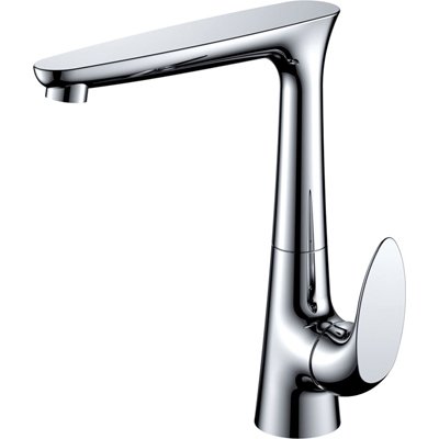 Grifo monomando cromado para fregadero de cocina