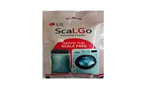 LG ScaLGo Descaling Powder for Front Load & Top Load Washing Machines Pack of 1 (100 gm) (1)