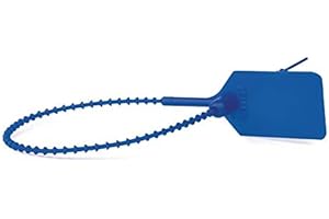 FSSS Ltd SECURITY FIRE SAFETY SUITCASE TAG TAMPER SEALS X 25 BLUE,252MM