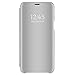 Produktbild Für iPhone XS Max Hülle , 2018 Luxury Spiegel Schutzhülle Clear View Protective Flip Hülle Case Cover for iPhone XS Max (Silber)